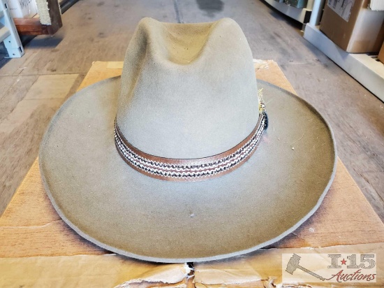 Winchester Limited Edition John B. Stetson Company 3X Beaver Cowboy Hat