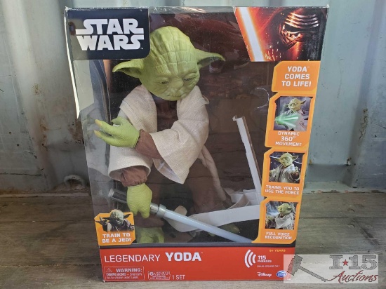 NEW!!! Star Wars Legendary Yoda Doll