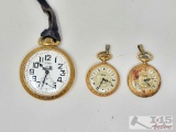 (3) Pocket Watches