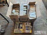 (6) Boxes of Stamps in Envelopes
