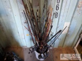 Approx (25) Fishing Poles