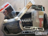 Paint Brushes, Leather Ruber and Vinyl Protector, Cable Ties, Leveler & Wrench