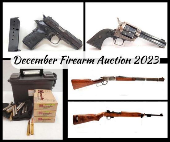 December Firearm Auction 2023