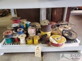 Over 30 Spools of Wire & String