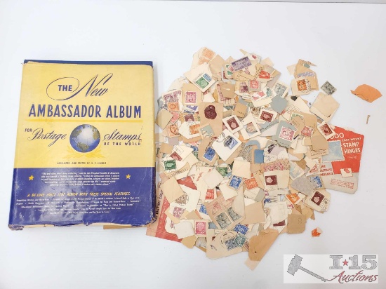 The New Ambassador Album For Pastage Stamps of the Wold