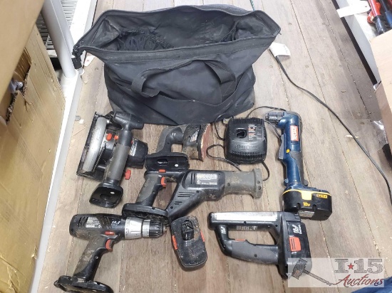 Trim Saw, Corner Cat Sander, Reciprocating Saw & More