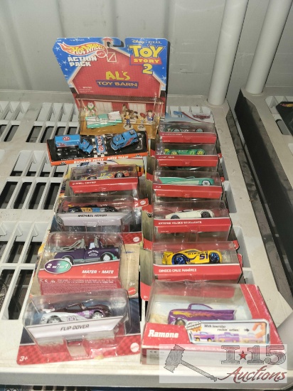Disney Pixar Model Car Collection & Toy Story Hotwheels
