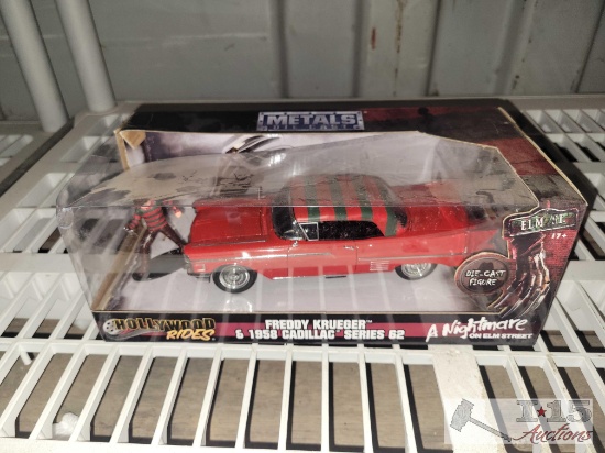Freddy Krueger & 1958 Cadillac Series 62