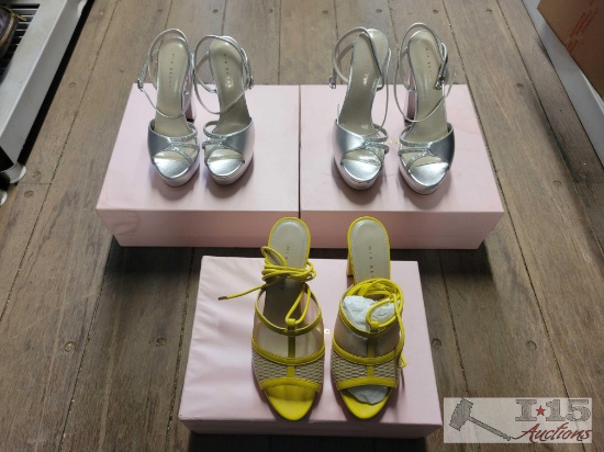 (3) Pairs of Mia Becar Heels