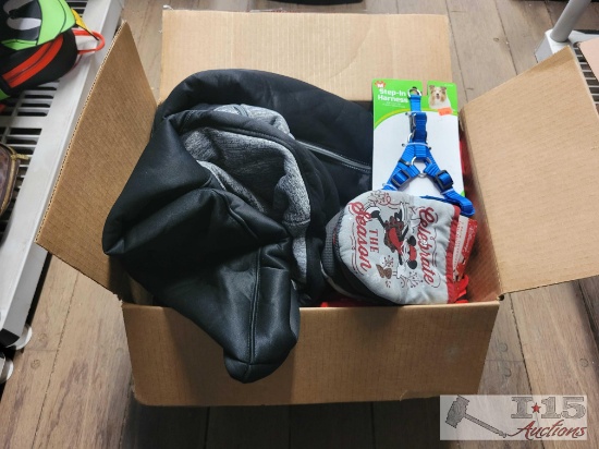Oven Mits, Jackets, Dog Harness, Belt Socks & More
