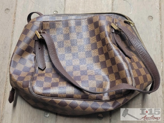 Louis Vuitton Checkered Purse
