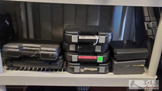 8 Handgun Hard Cases