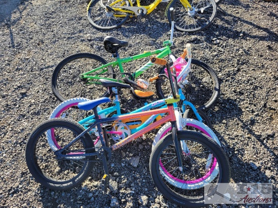 (4) Children Bicycles