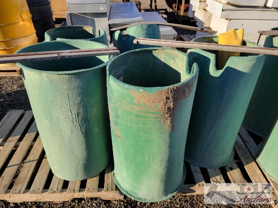 (5) Fiberglass Structures