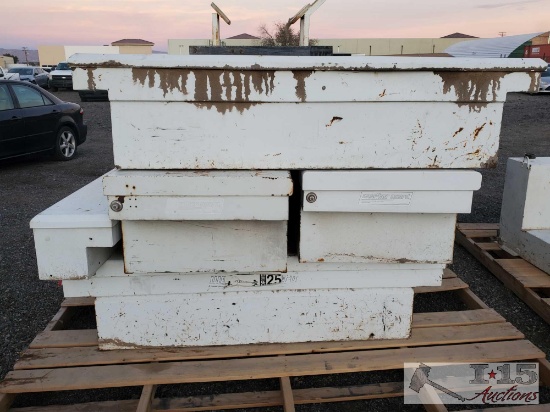 Pallet Of Weather Guard Saddle Boxes
