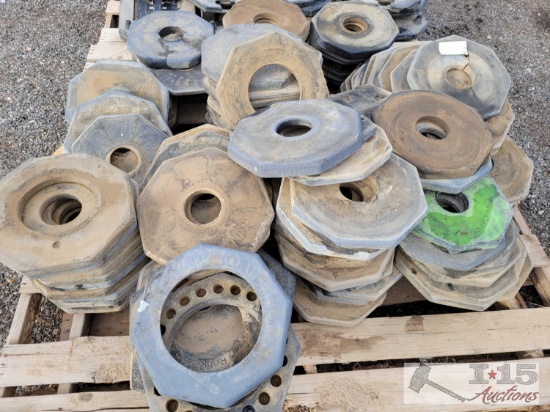 Pallet of Rubber Spacers