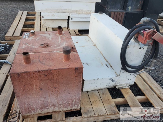2 Industrial Gas Tanks