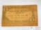 1950 One Wooden Nickel