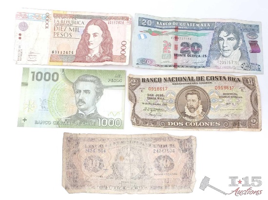(5) Foreign Currency Banknotes
