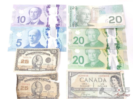 (8) Foreign Currency Banknotes of Canada