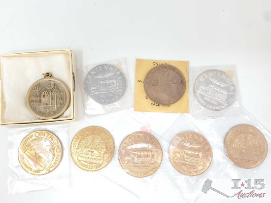 Cities Of California Tokens