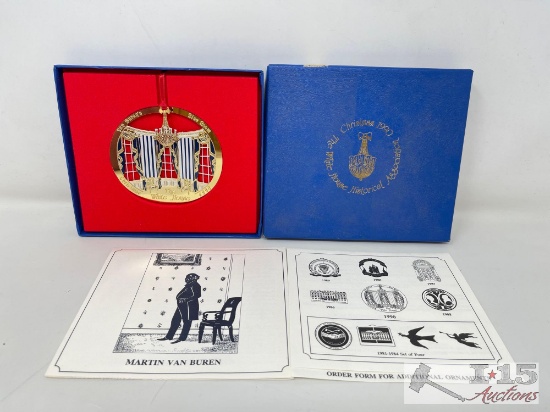 Christmas 1990 The White House Ornament