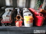 4 Lionel Model Trains