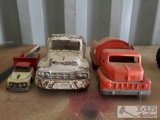 3 Vintage Toy Trucks