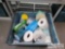 Paper Towels, Lysol Wipes, Tissue Paper, Personal Cleaning Cloths, Ziploc Bags, Disposable Gloves