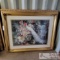 (2) large artwork Pieces