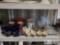 Glass Plates, Mugs, Tea Set, Tray & Cups