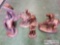 4 Cowboy and Indian Figurines