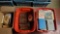 (3) Boxes of Cook Books, The Old West Series, and War History