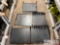 (6) Metal Shelves
