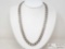 Sterling Silver Chain Necklace, 92g