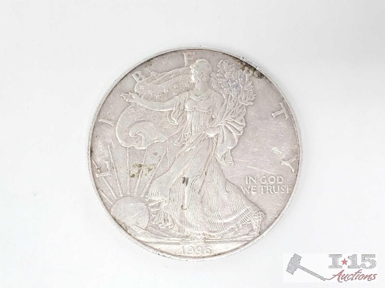 1996 Walking Liberty Half Dollars