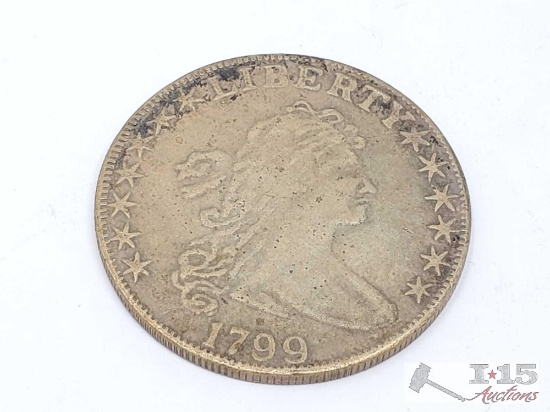 1799 Draped Bust Half Dollar Replica
