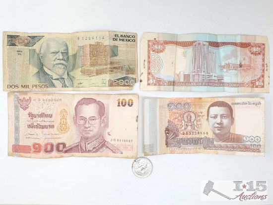 (4) Foreign Currency Banknotes and Coin