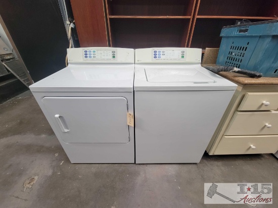 GE Profile Washer and Dryer