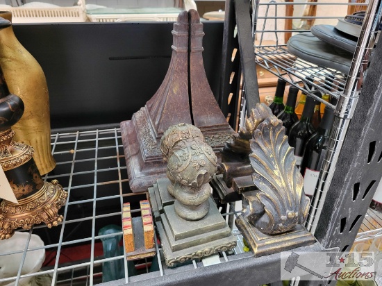 Bookends and Business Card Holder