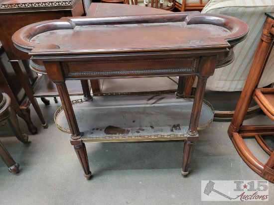 Jean-Richard European Crossroads Lift Top Accent Table