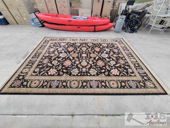 Palazzo Karastan Verona Black Area Rug