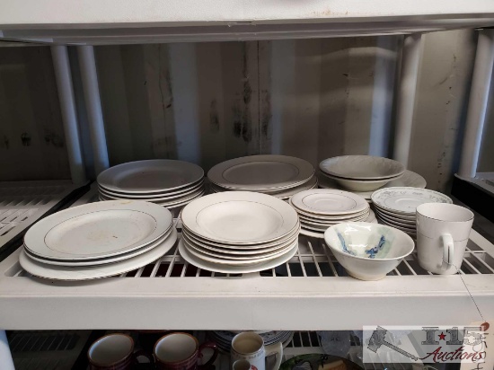 Glass Plates, Coasters, Bowls & Mug
