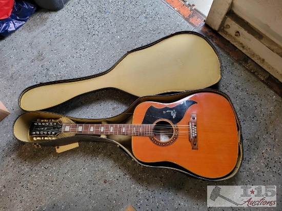 Vintage Eko Guitars Ranger 12 Acoustic Guitar