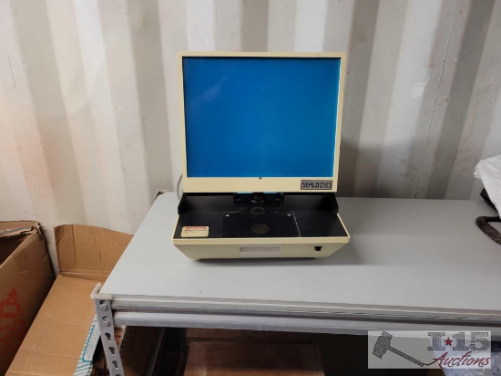 Vintage Seaco 210 Microfiche Reader