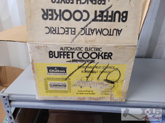 Chilton Aluminum Automatic Electric Buffet Cooker