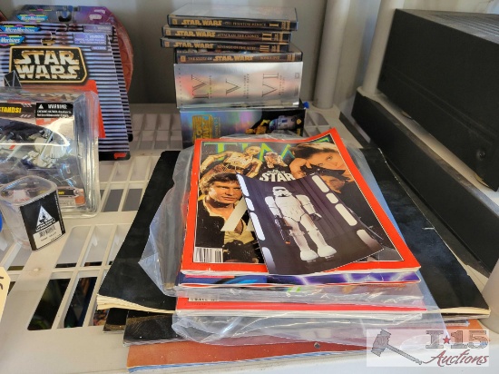 Star Wars DVD Set, Calendars, and Magazines