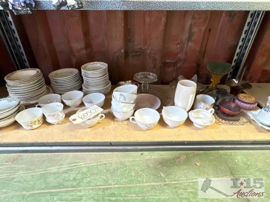 Bone China and Glassware