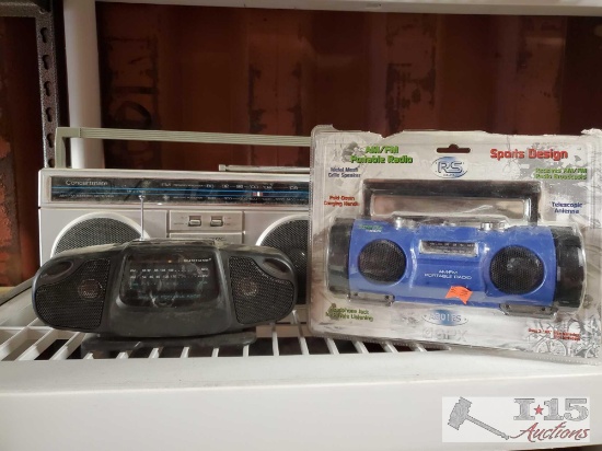 3 Portable Radios