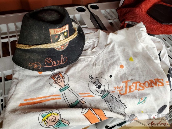 Disney Land Hat and The Jetsons T-Shirt